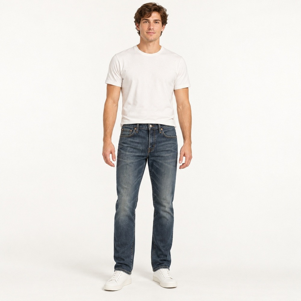 American Eagle Slim Straight Extreme Flex Jeans Dark Wash 32x34 Mens Denim